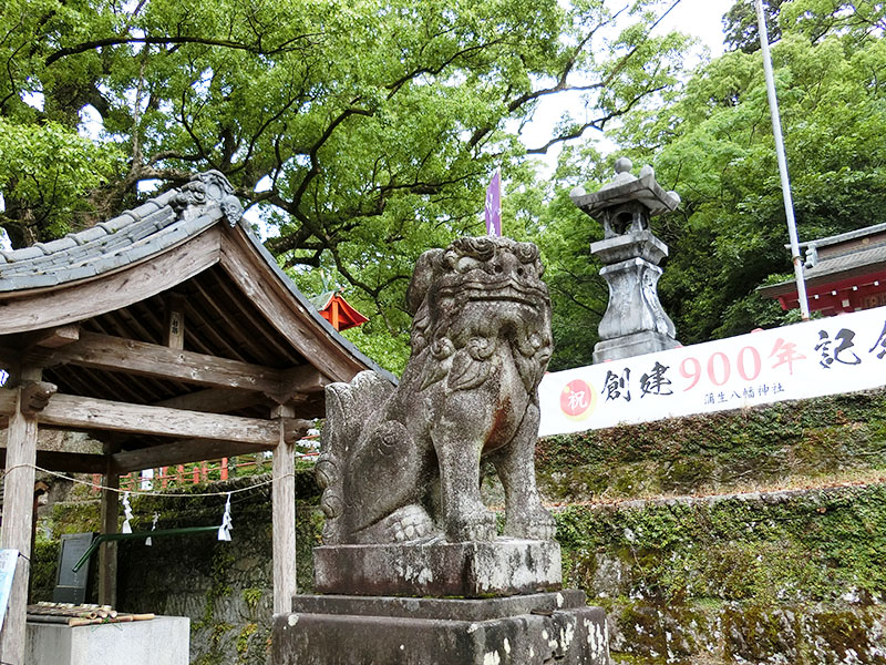 蒲生八幡神社の狛犬