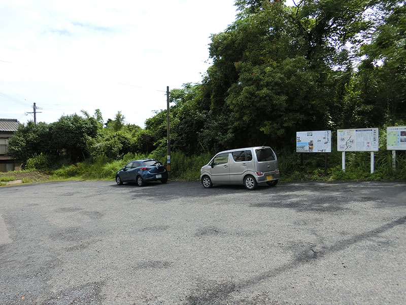 黒神埋没鳥居の駐車場