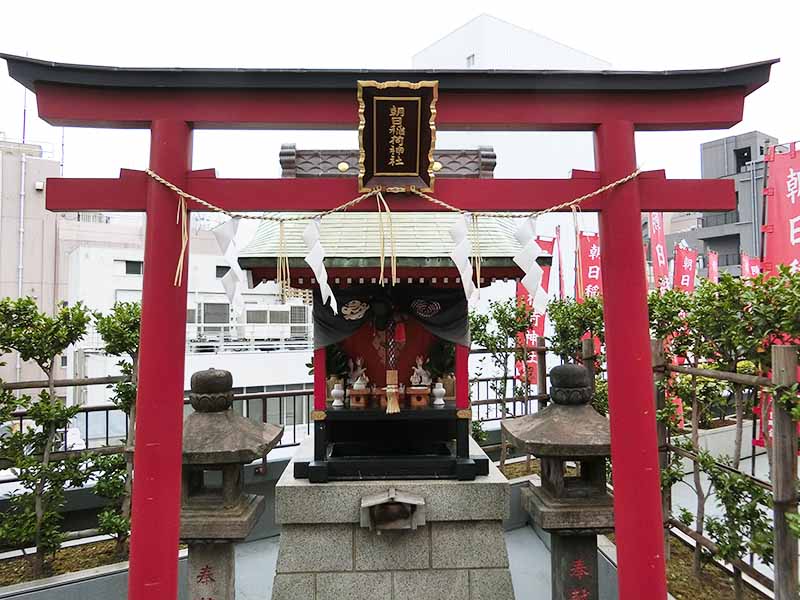朝日稲荷神社の本殿