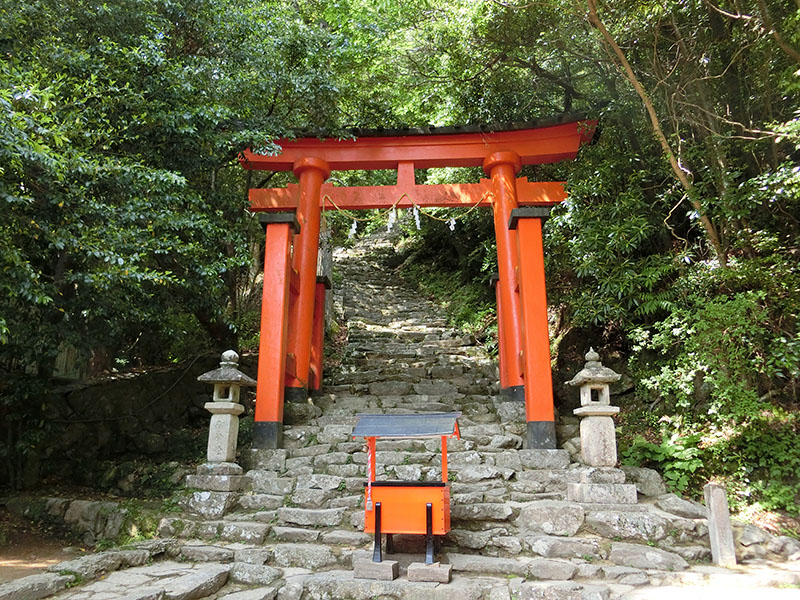 神倉神社の石段