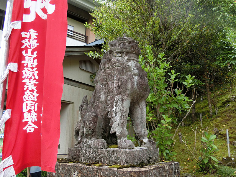 熊野那智大社の狛犬