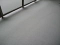 ベランダで雪遊びするよ