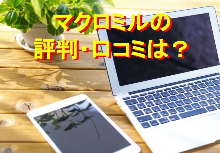 本当に稼げるのか マクロミルの評判 口コミをまとめてみた サラリーマン投資家 目指せ不労所得での生活