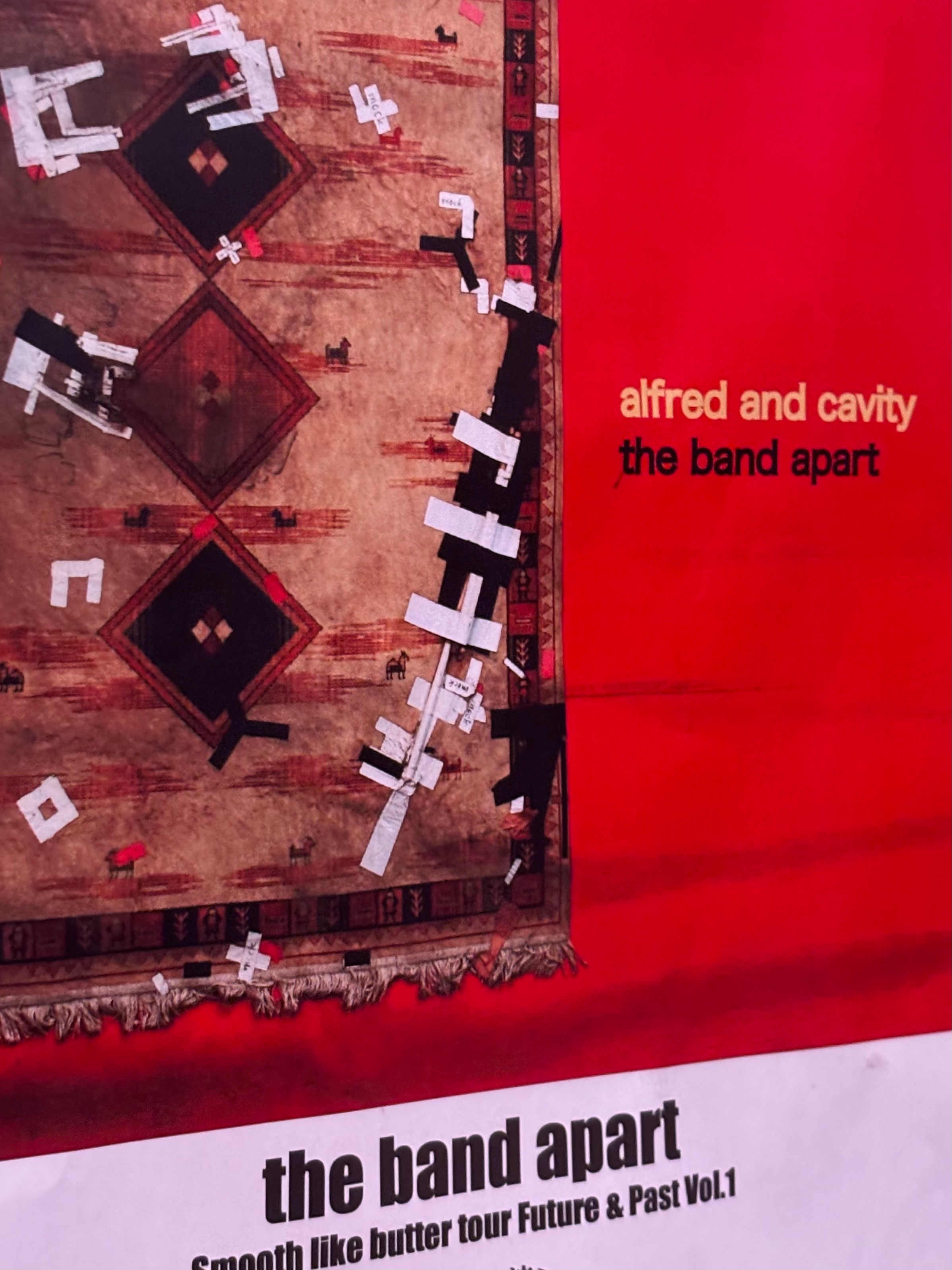 the band apart Smooth like butter tour Future & Past Vol.1