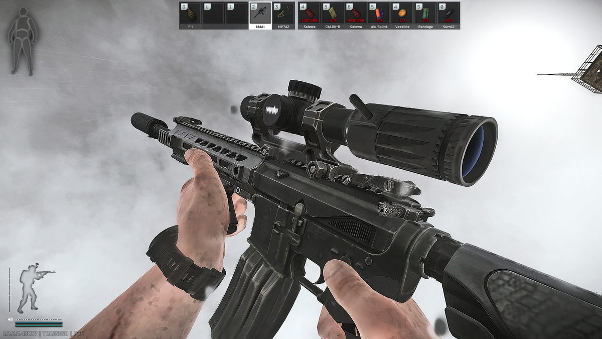 Escape from Tarkov】個人的にカッコよくて強いM4A1のカスタムとパーツ