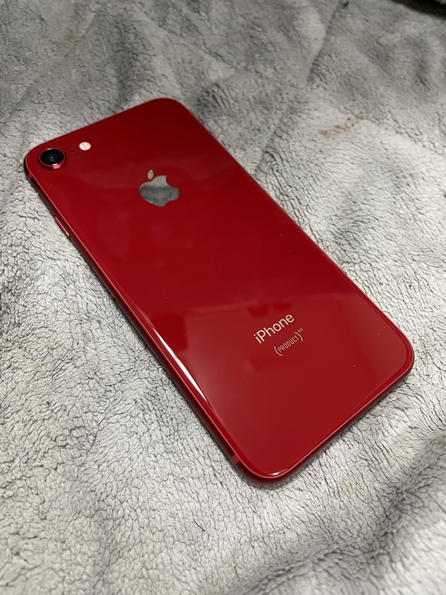 Apple iPhone (Product) Red 携帯電話本体 ひび割れあり（Apple