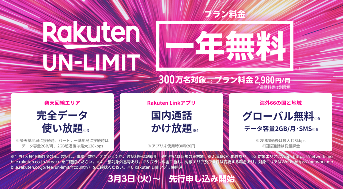 独り言 これは絶対お得 Rakuten Un Limit申し込みで本体代金が1円になるキャンペーン 小さなiphone修理屋さん