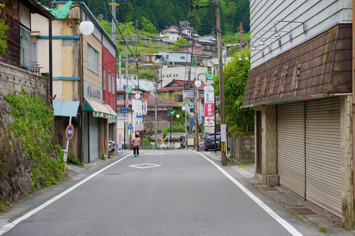 街ではご老人をよく見かけた。