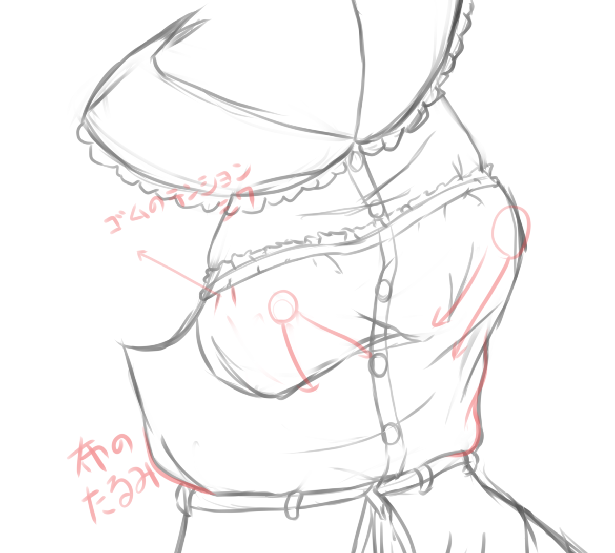 画力編no 036 実践 服を描く イラストレーターになるまでやってきたことメモ