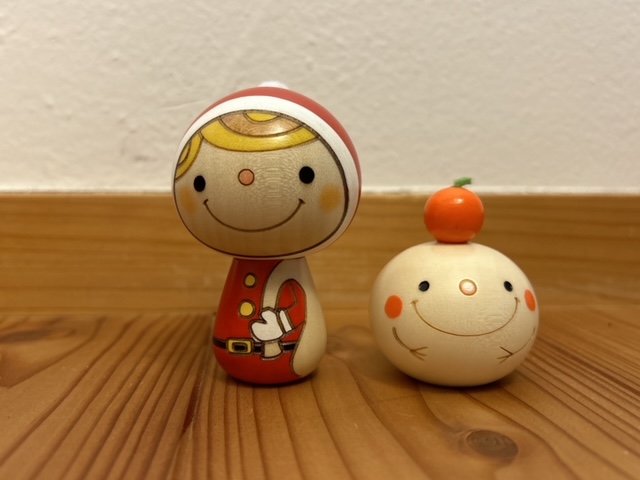 卯三郎の孫』さんで可愛いこけしを買う - いろどりこばこ＊