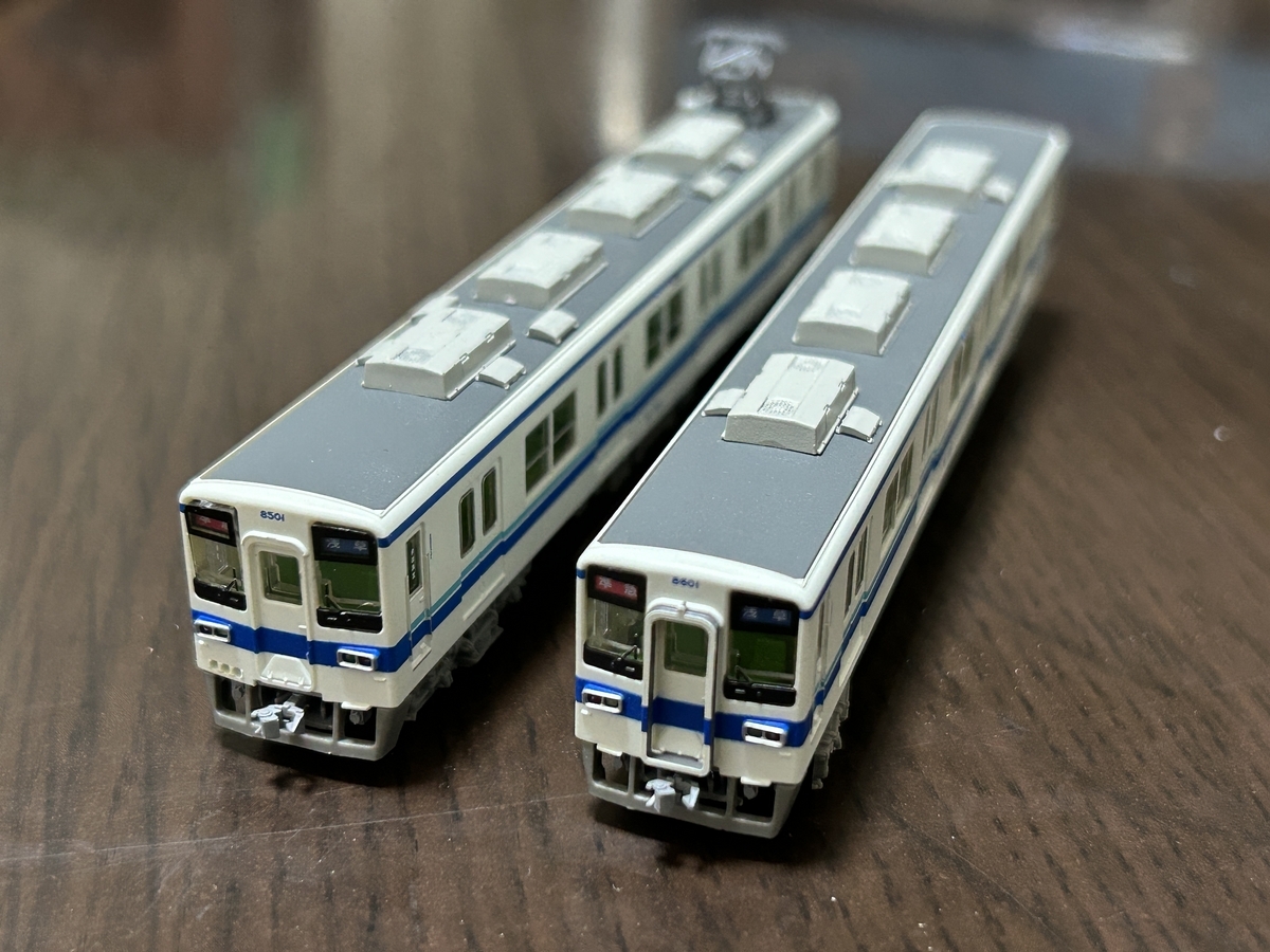 Nゲージ】鉄道コレクション、東武鉄道8000系8501編成を購入 - 北極星