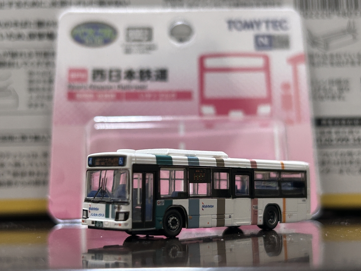 Nゲージ】バスコレクション、バスコレplusの西日本鉄道バス(西鉄バス