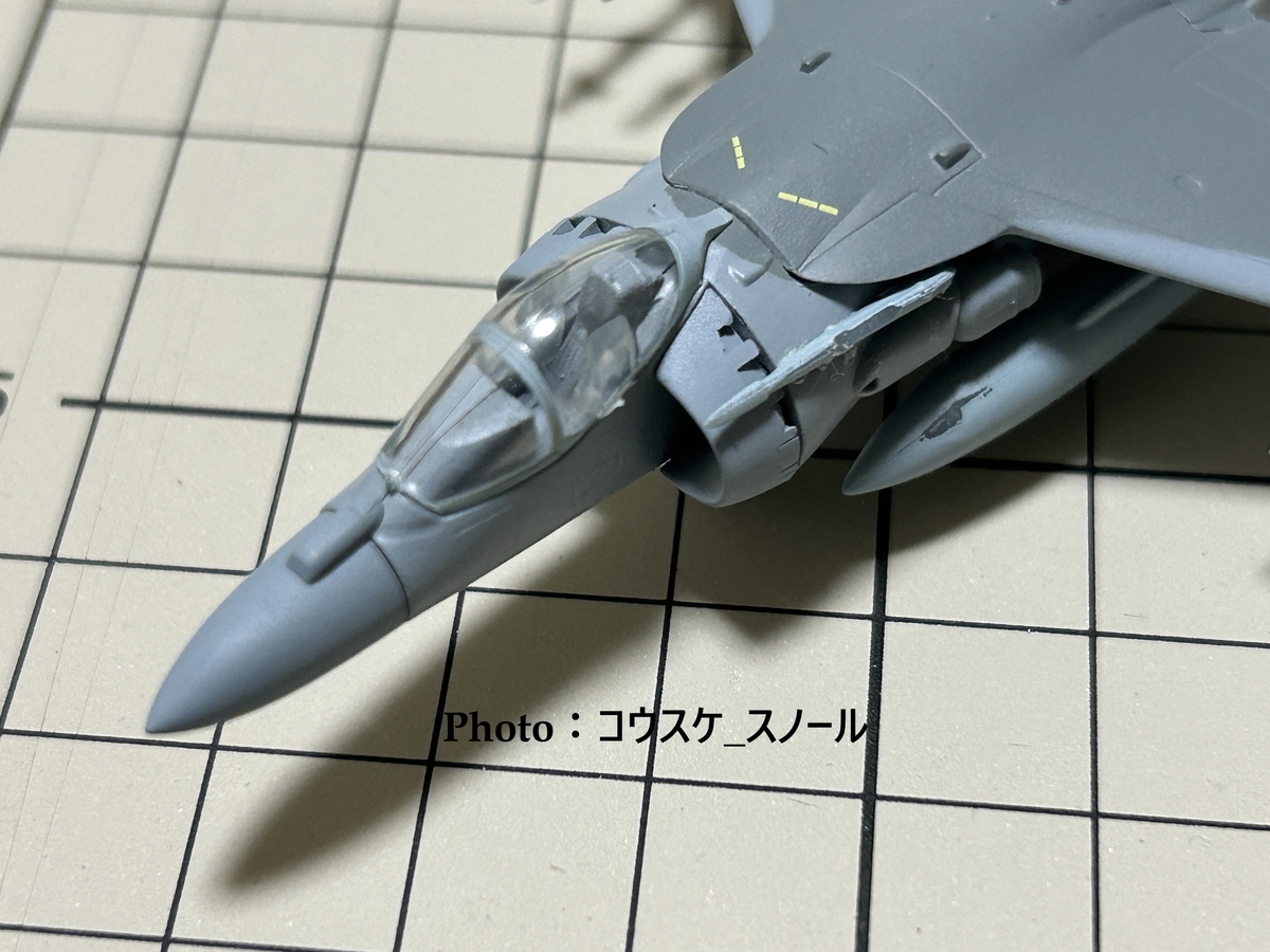 ホビー・ミリタリー 】エフトイズ、攻撃機コレクションのAV-8Bハリアー