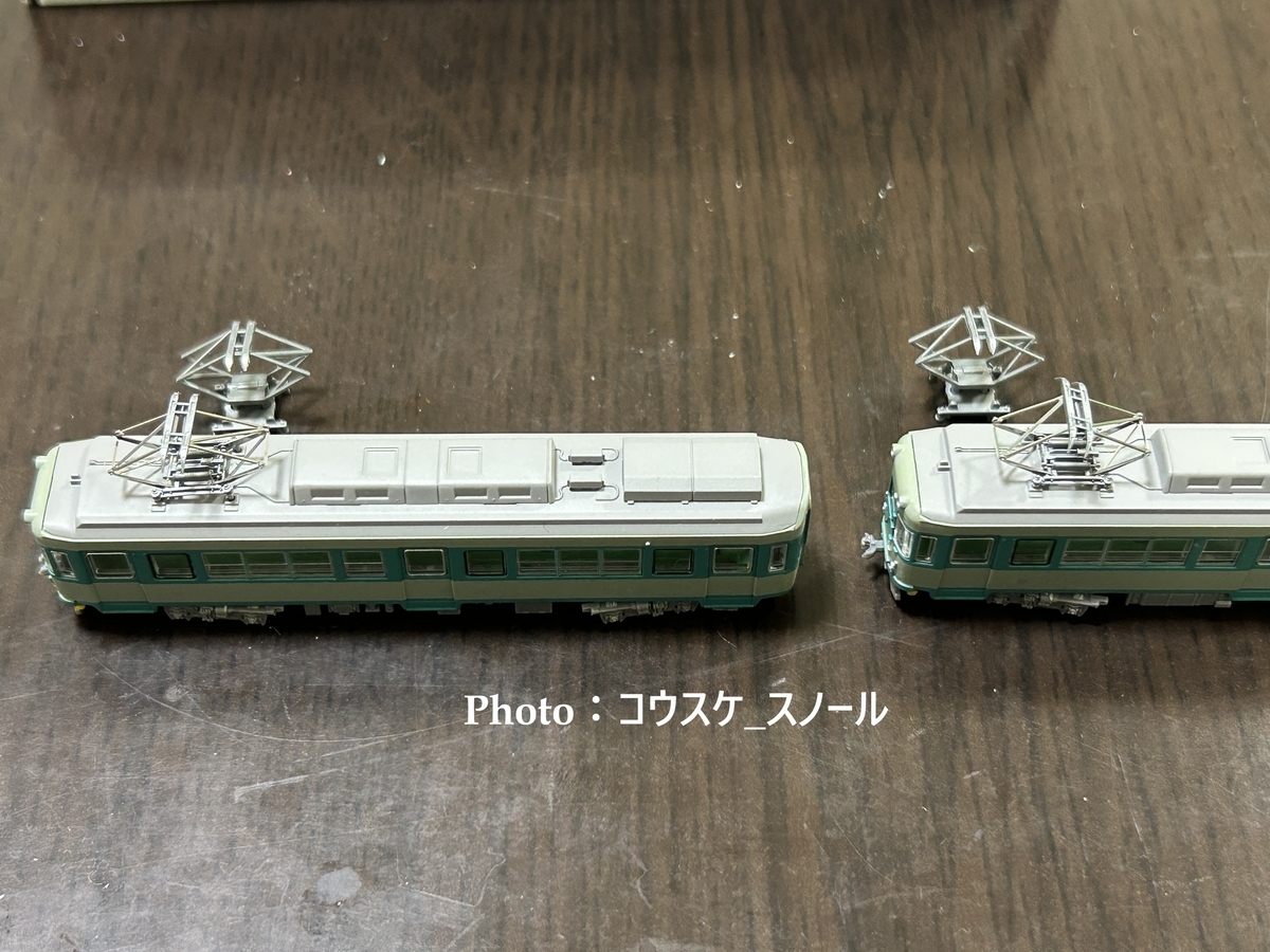 鉄道模型・Nゲージ 】鉄道コレクション、京阪80形2両セットをアレンジ