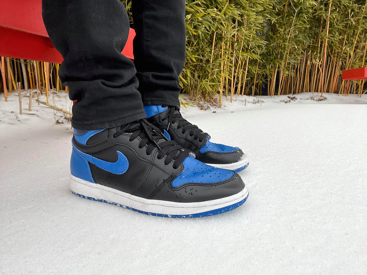 NIKE AIR JORDAN 1 HIGH OG の デニム とのコーディネート