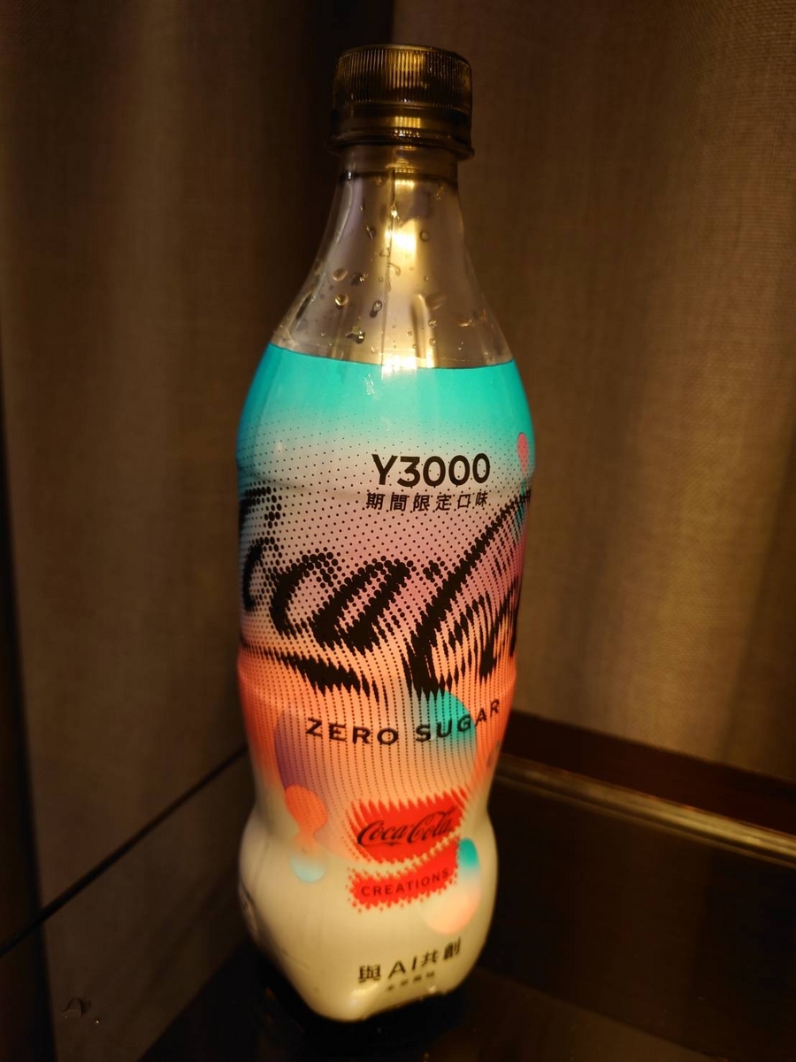 CRD コーラ味 Coca‑Cola Y3000 台湾版 〜 西暦3000年 未来の味〔コカ・コーラ