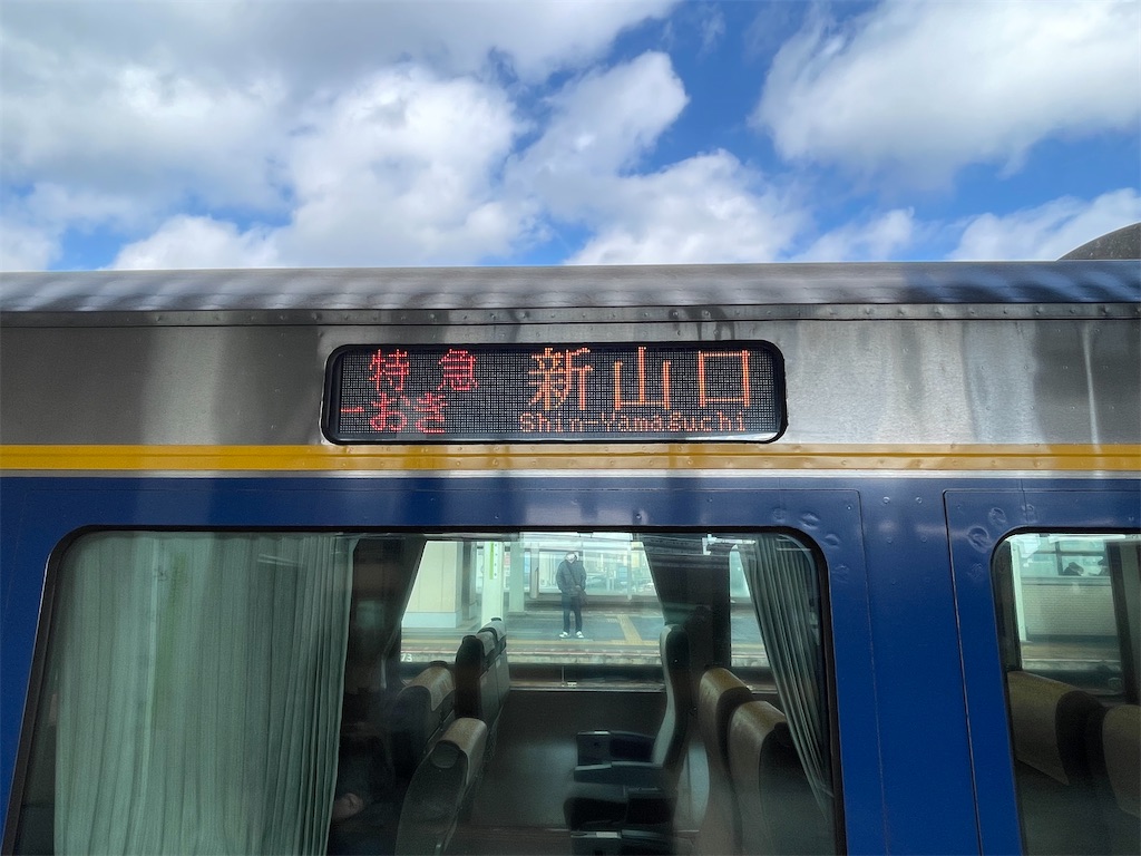 本日の使用切符：JR西日本 鳥取駅発行 鳥取➡︎米子 自由席特急券