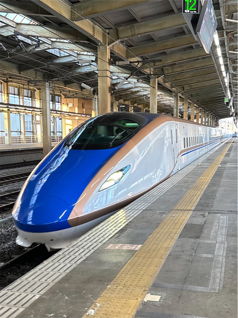 本日の使用切符:JR東日本 平塚駅発行 とき70号 燕三条➡︎東京 新幹線 本日の使用切符:JR東日本 平塚駅発行 とき70号 燕三条➡︎東京 新幹線