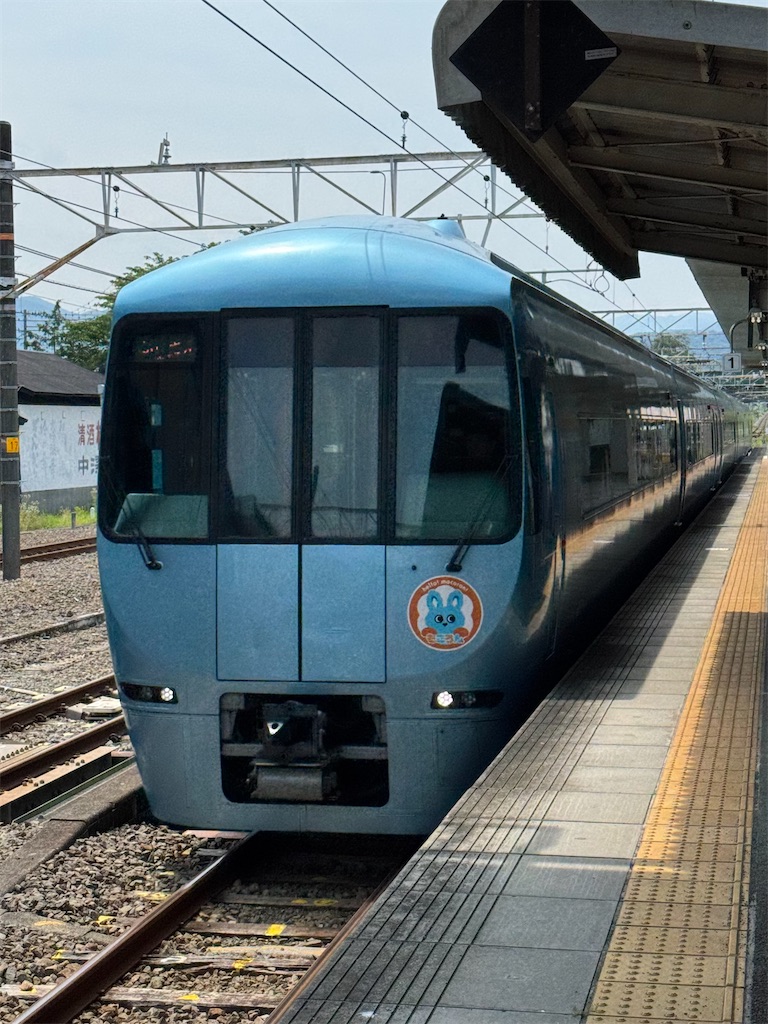 本日の使用切符：JR東海 松田駅発行 ふじさん4号 松田➡︎相模大野