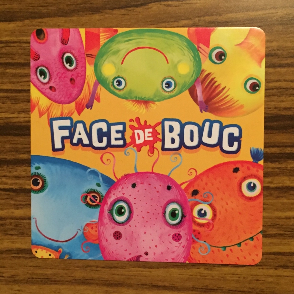 ボードゲーム フランス版ナンジャモンジャ Face De Bouc の缶パッケージが可愛い ニューヨークの色 ボードゲーム フランス版ナンジャモンジャ Face De Bouc の缶パッケージが可愛い ニューヨークの色