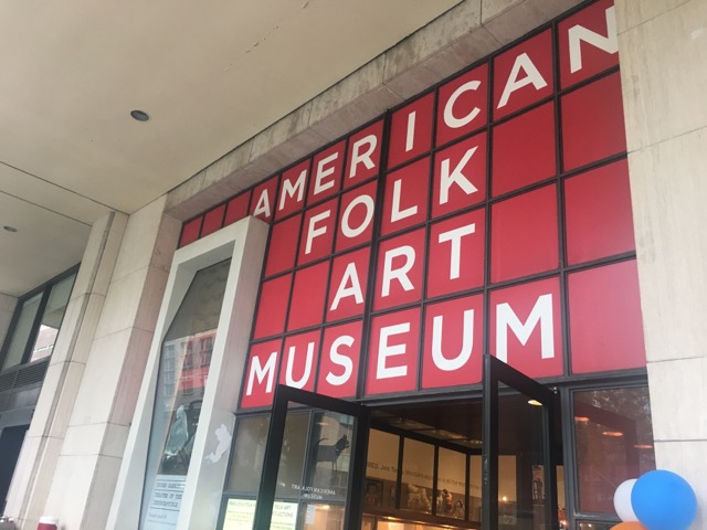 NYリンカーンセンター周辺「American Folk Art Museum(アメリカンフォークアート博物館)」美術館巡り ニューヨークの色
