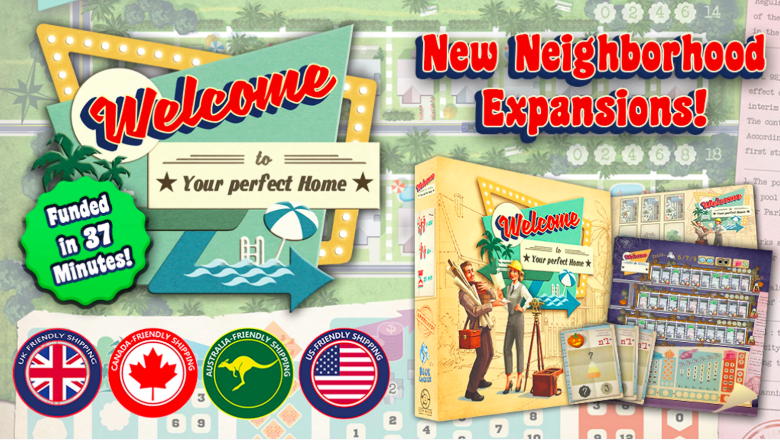 Welcome To という最高なゲームのneighborhood 拡張4種のルールを推測してみた Hiroのボードゲームあれこれ