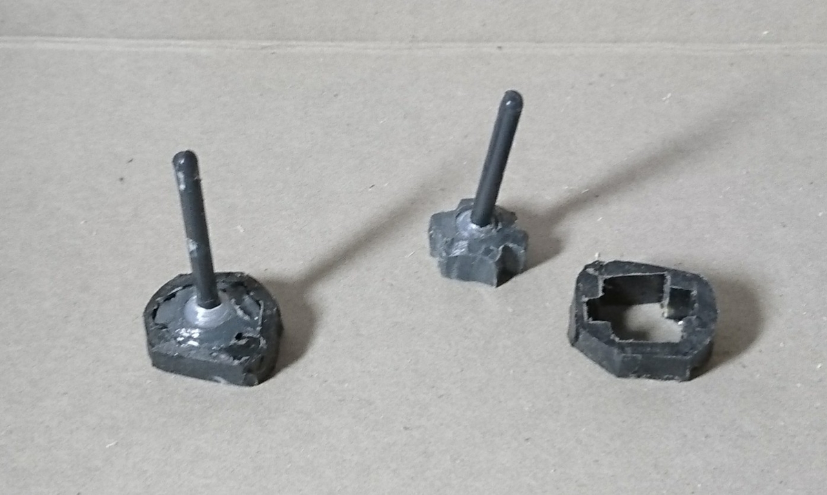 色プラのレッドガイストをヒートペンで自作の記録14 自作ボールジョイント関節他 ヒートペンとおもちゃの日常