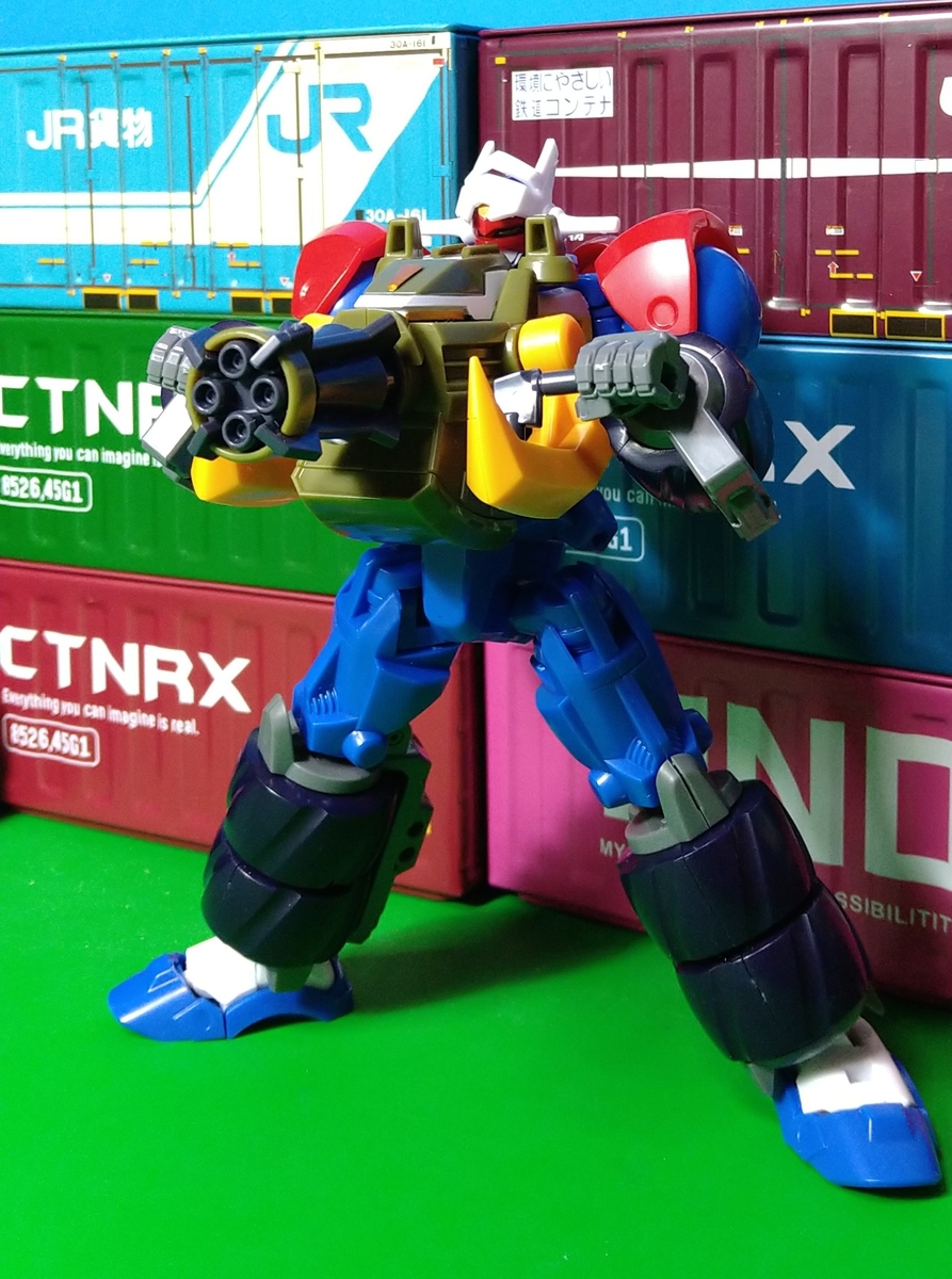 スーパーミニプラ GEAR戦士電童 フルアーマー電童オプションパーツ