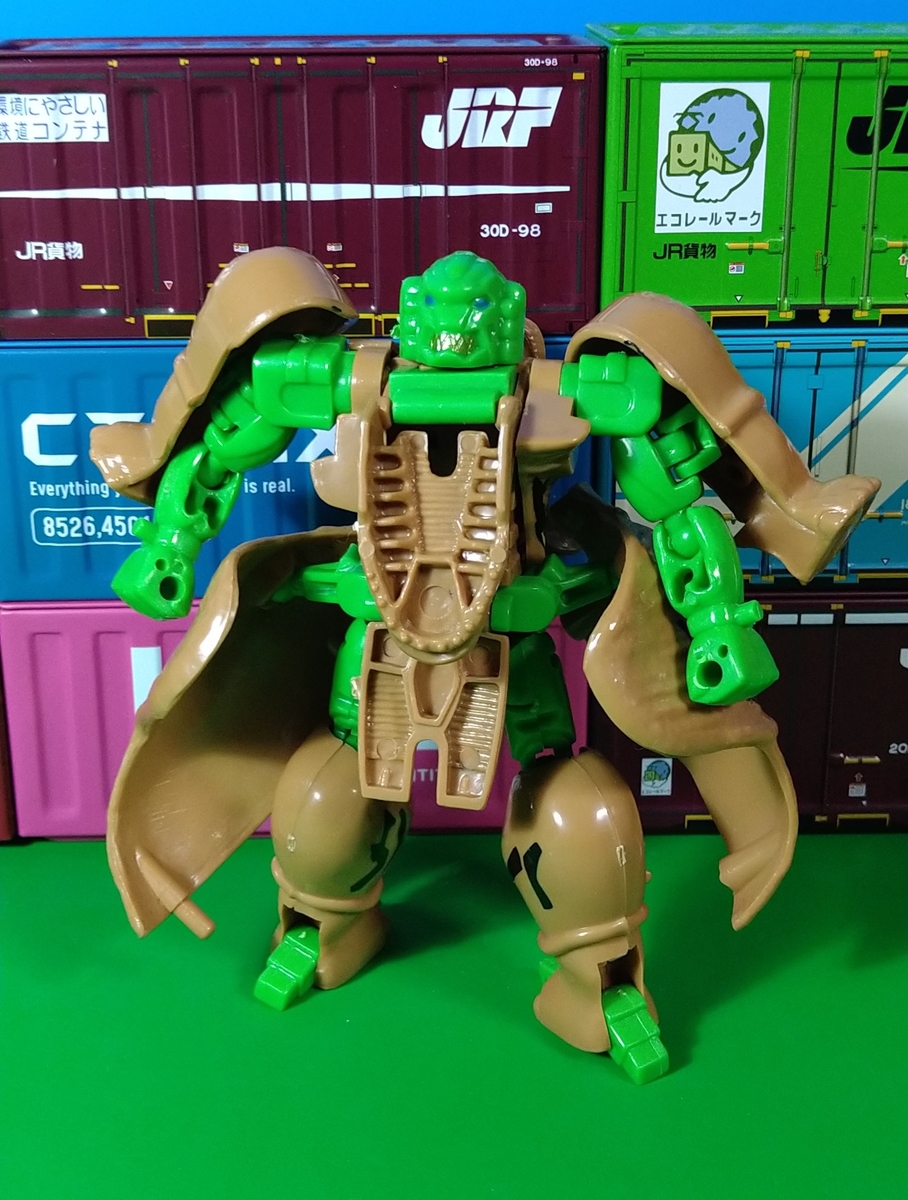 まだらのバケモノ！ロボット フックトイ チープトイ Beast Warriors