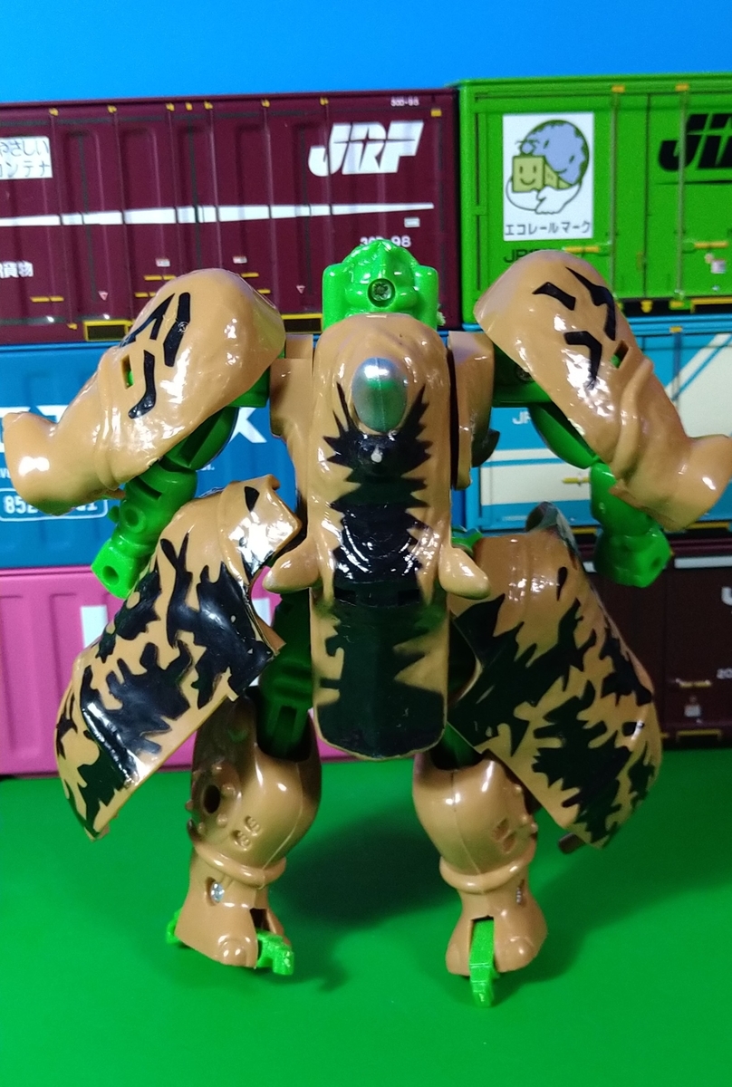 まだらのバケモノ！ロボット フックトイ チープトイ Beast Warriors