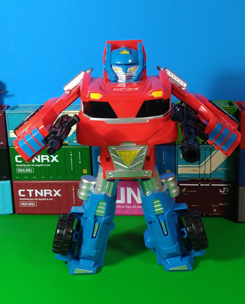 衝撃 キミは西松屋の勇気をみたか 超巨大 西松屋限定オリジナル Smartangel 変身ロボットキャリアカー レビュー ヒートペンとおもちゃ の日常