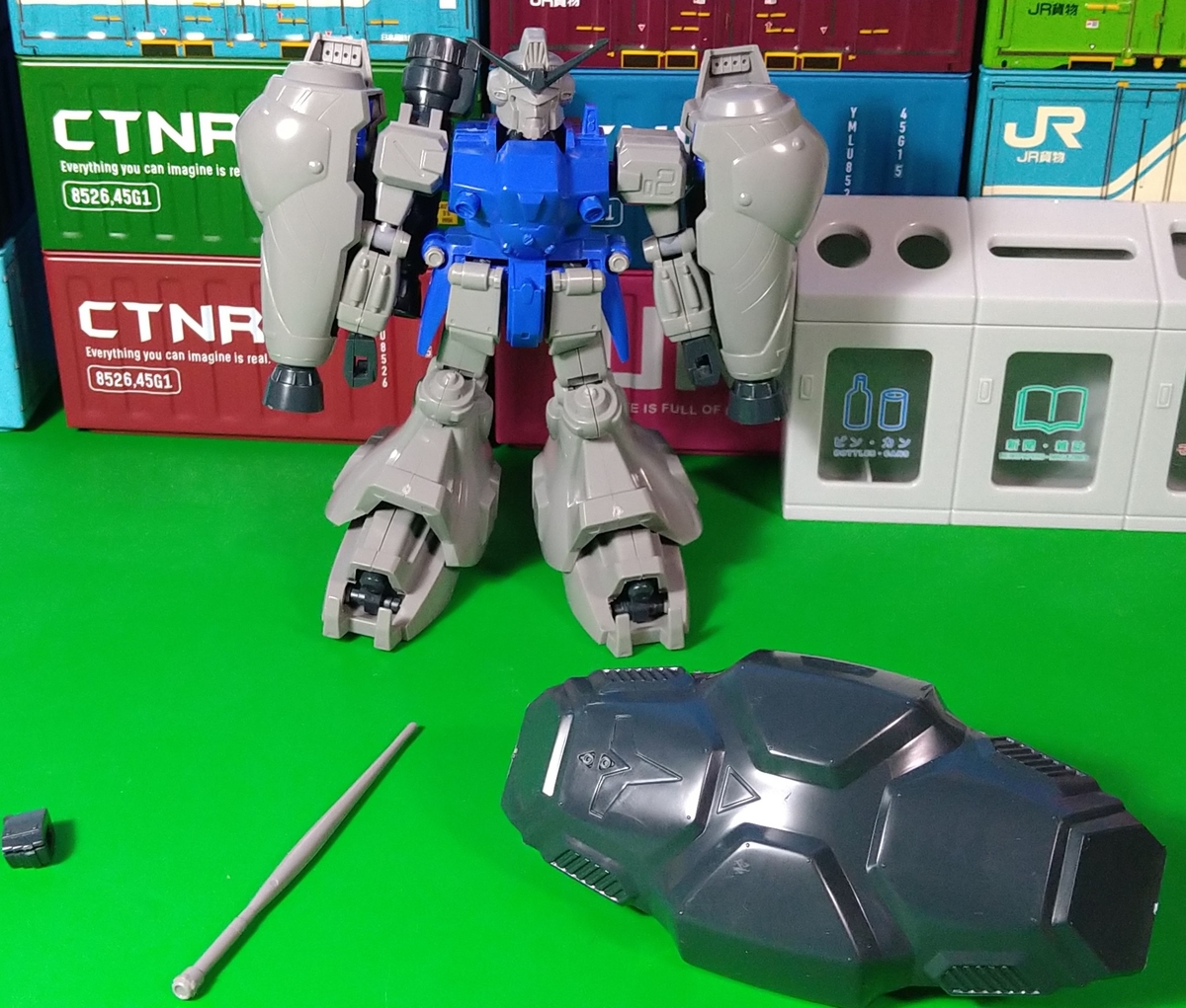 いるかうさぎの旧キット簡易レビュー その2 当時品 機動戦士ガンダム