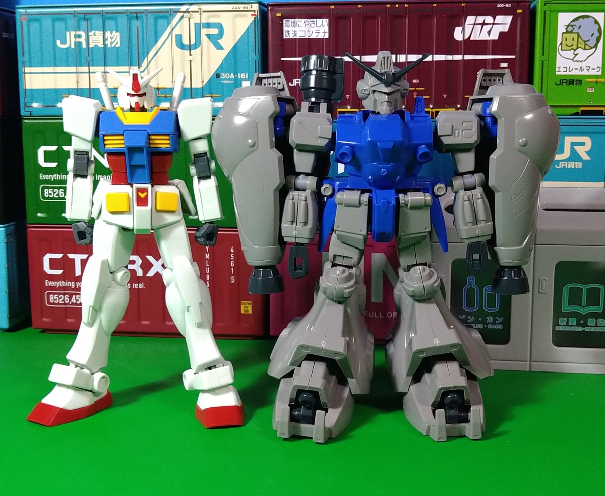 いるかうさぎの旧キット簡易レビュー その2 当時品 機動戦士