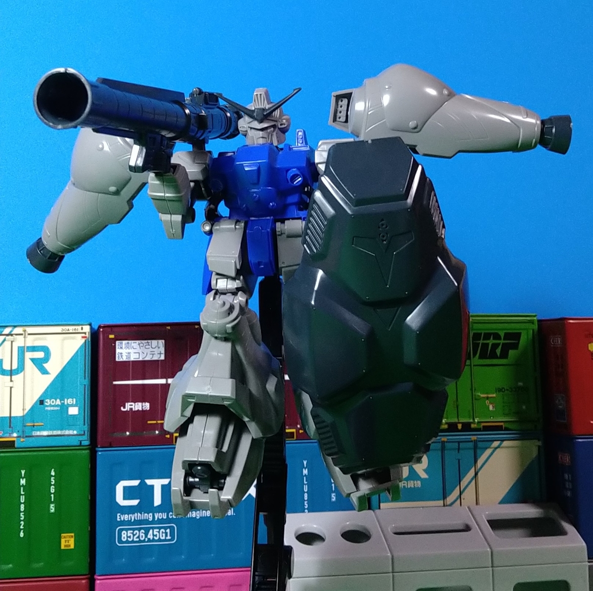 いるかうさぎの旧キット簡易レビュー その2 当時品 機動戦士