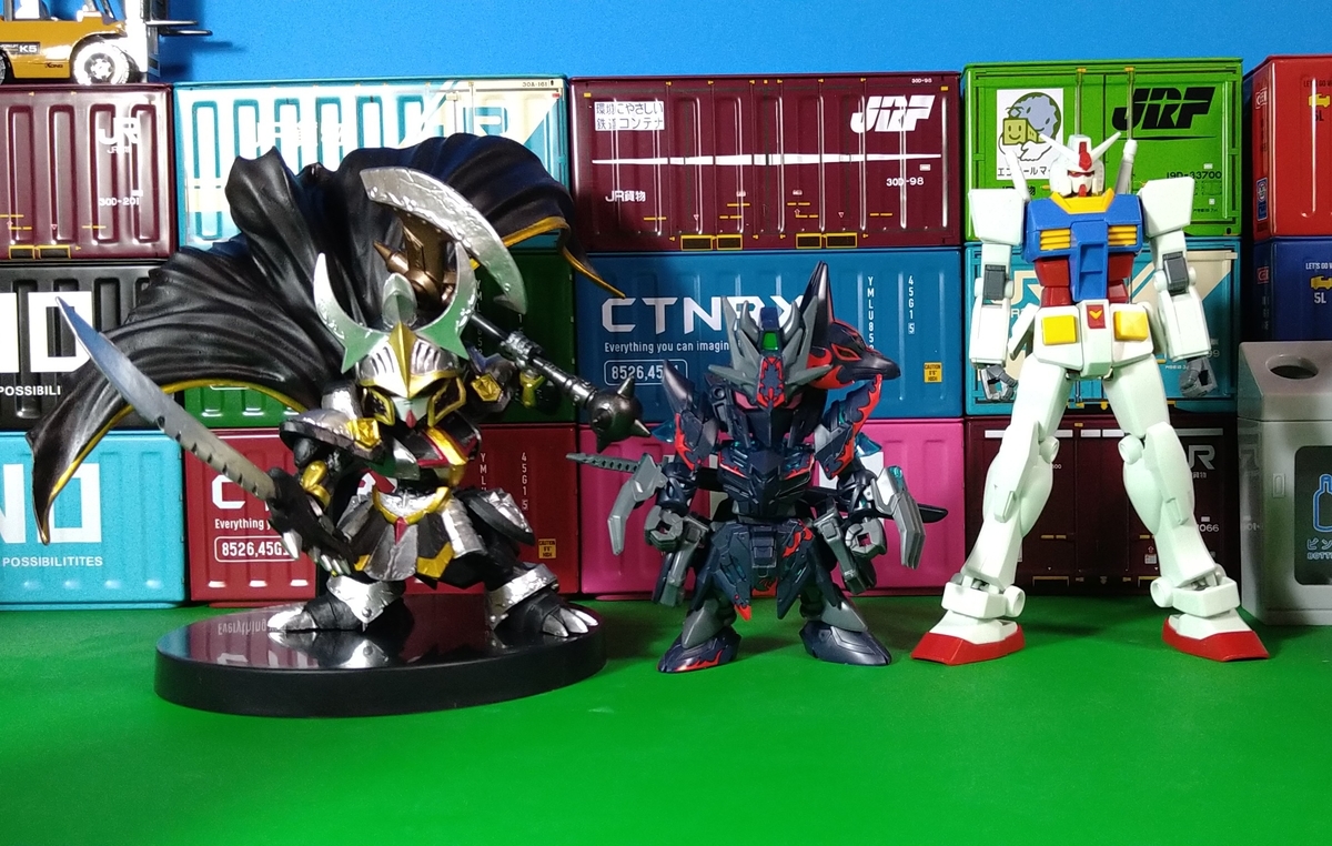 超絶かっこいい！ 煌極舞創 闇騎士ガンダムMk-II 円卓の騎士 レビュー