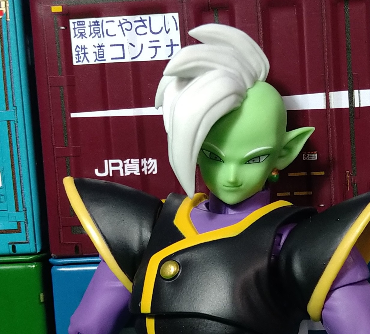 海外限定　新品未開封　フィギュア　demoniacal fit　ザマス Demoniacal Fit 1/12 可動フィギュア ゴクウブラック ザマスの