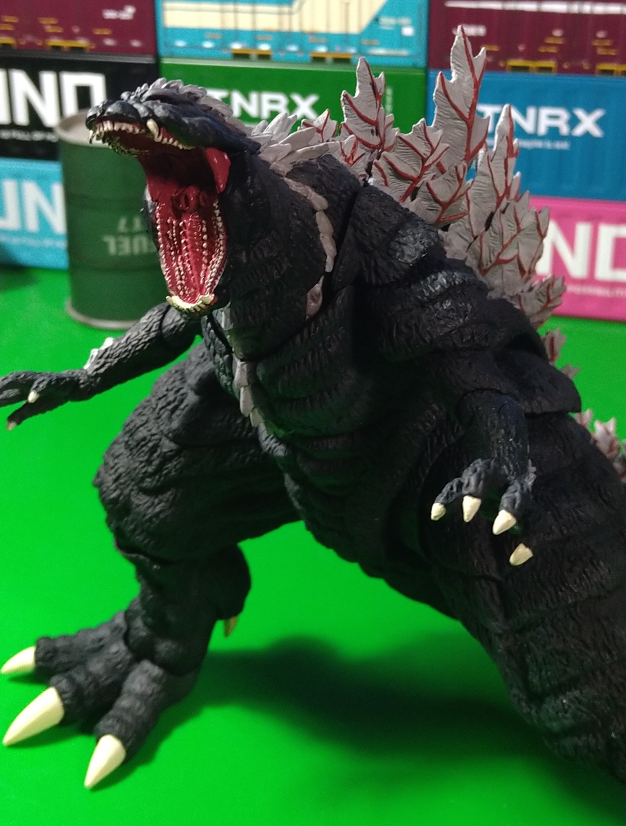 開封済み モンスターアーツ ゴジラ ウルティマ S.H.モンスターアーツ ゴジラウルティマ ゴジラ S.P シンギュラ