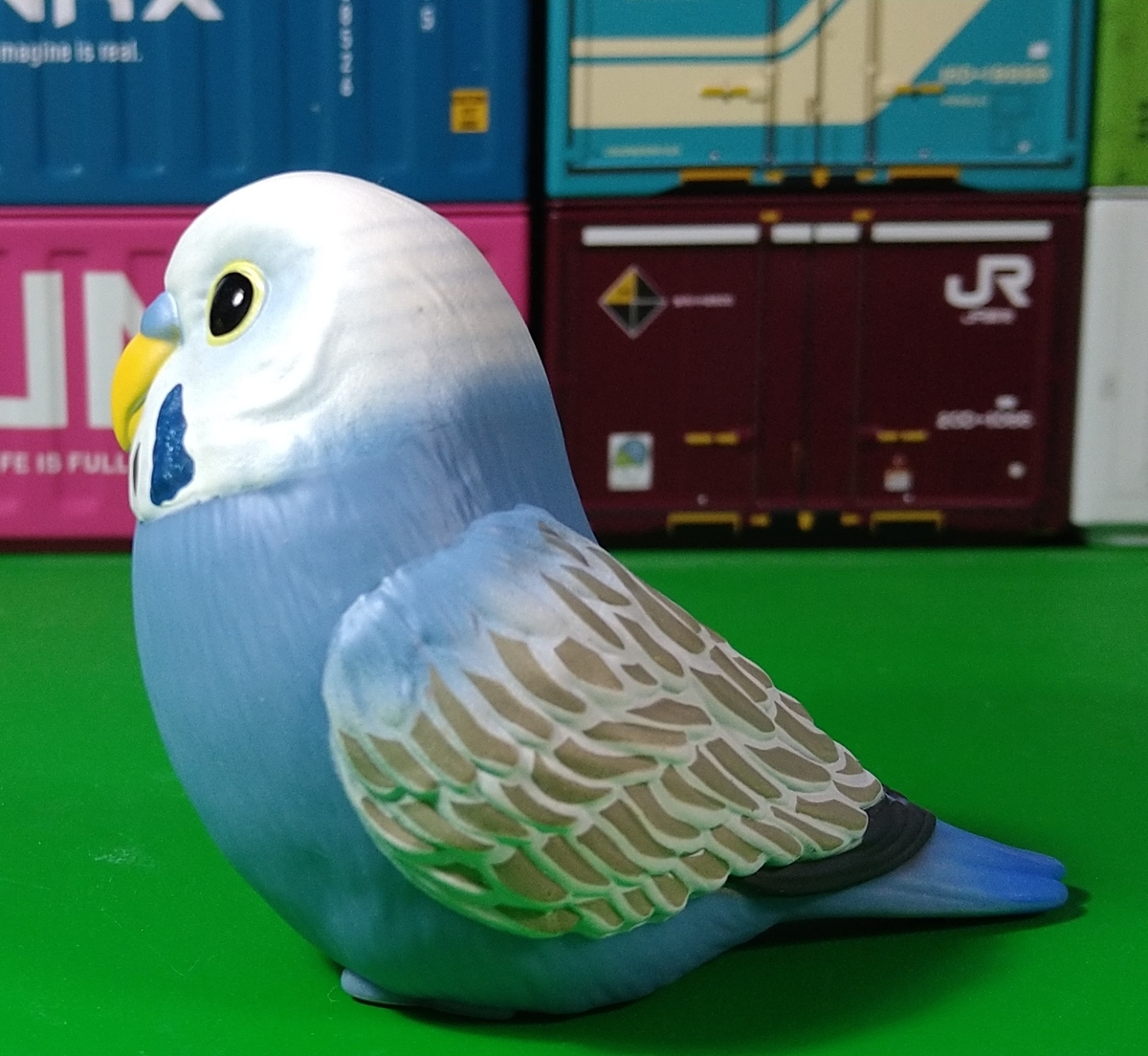 てのりフレンズ ライラックニシブッポウソウ ことり インコ 悔し