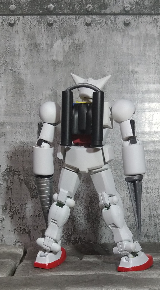 1/144 FGガンダム フル改造 太陽系戦隊ガルダン 最強戦士ドン 完成発表