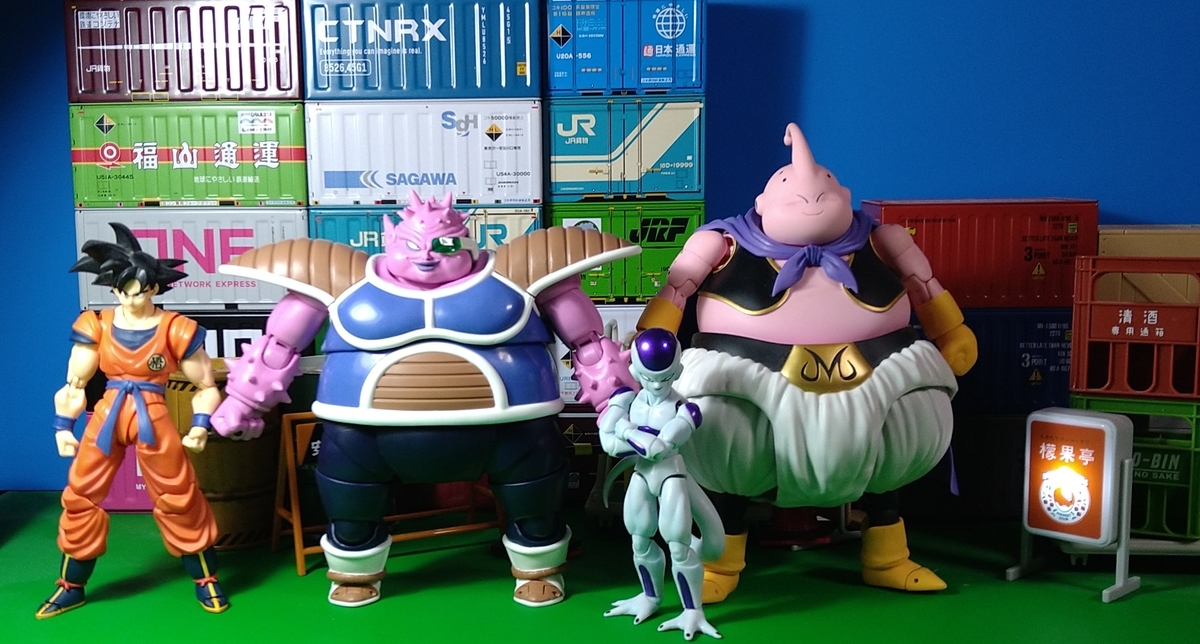 魔人ブウ ザーボン　ドドリア　フィギュア 超でかい！！S.H.Figuarts フィギュアーツ ドドリア レビュー
