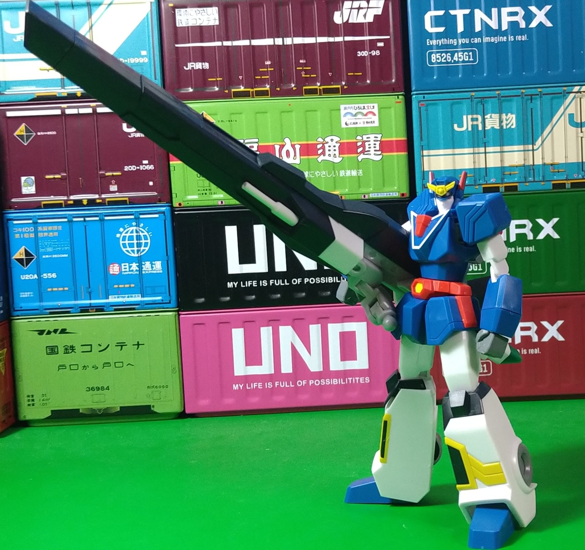 コトブキヤ デッカード (組み立て済み) (マックスキャノンなし) とても良いが粗も目立つ！ コトブキヤ 勇者警察ジェイデッカー