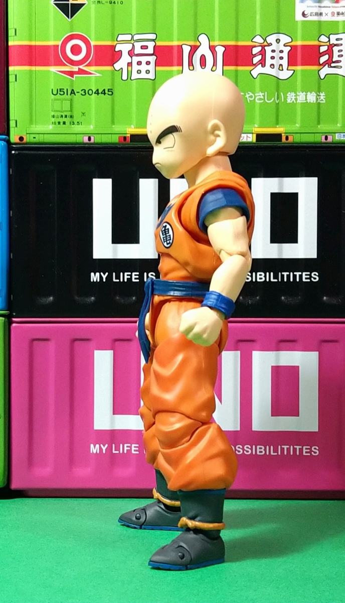 超絶クオリティ 人造人間編の究極のクリリンの可動フィギュア S H フィギュアーツ ドラゴンボールz クリリン 地球人最強の男 レビュー ヒートペンとおもちゃの日常