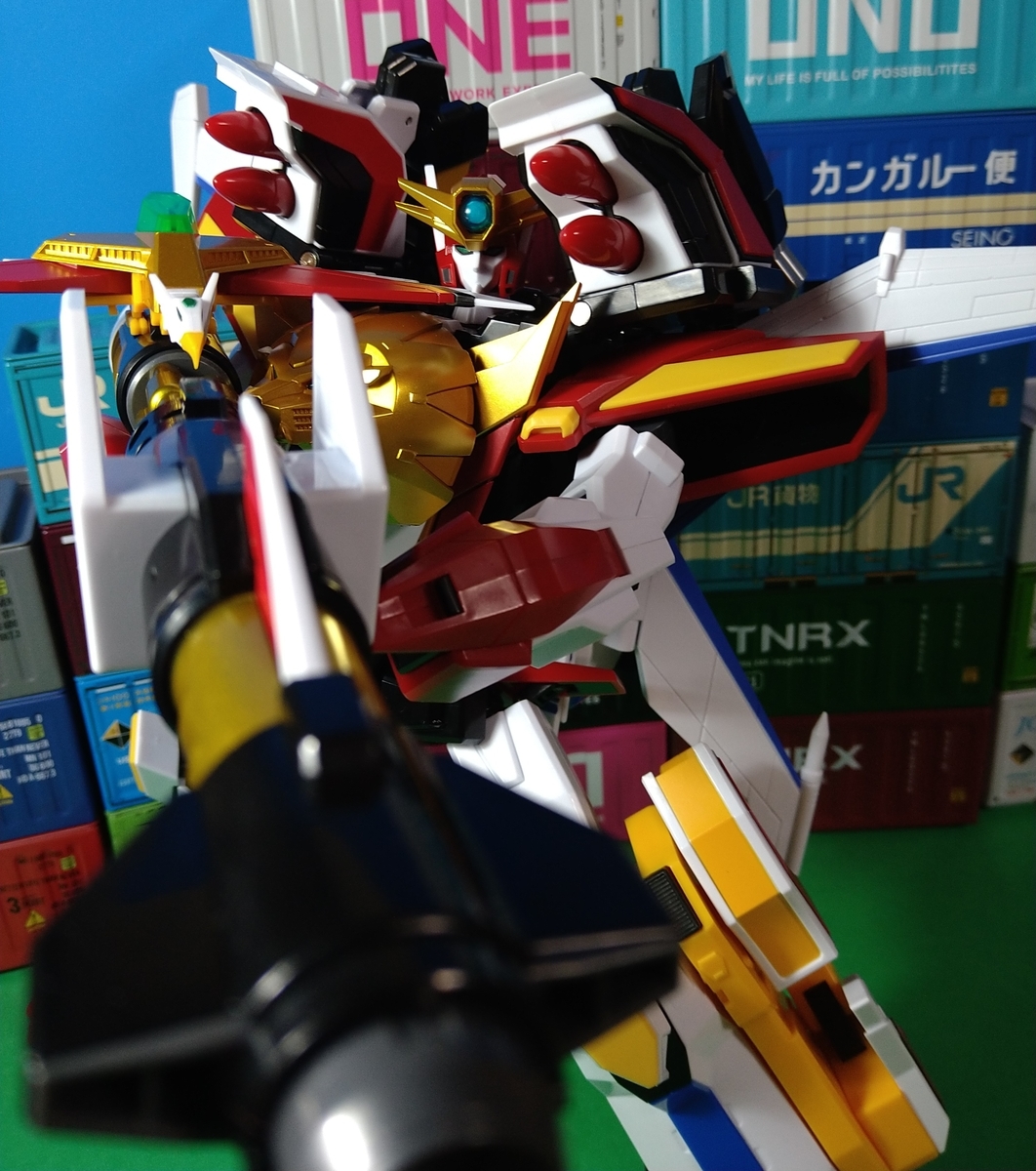 Amazon.co.jp: 伝説の勇者ダ ガーン THE合体 ガ オーン ノン