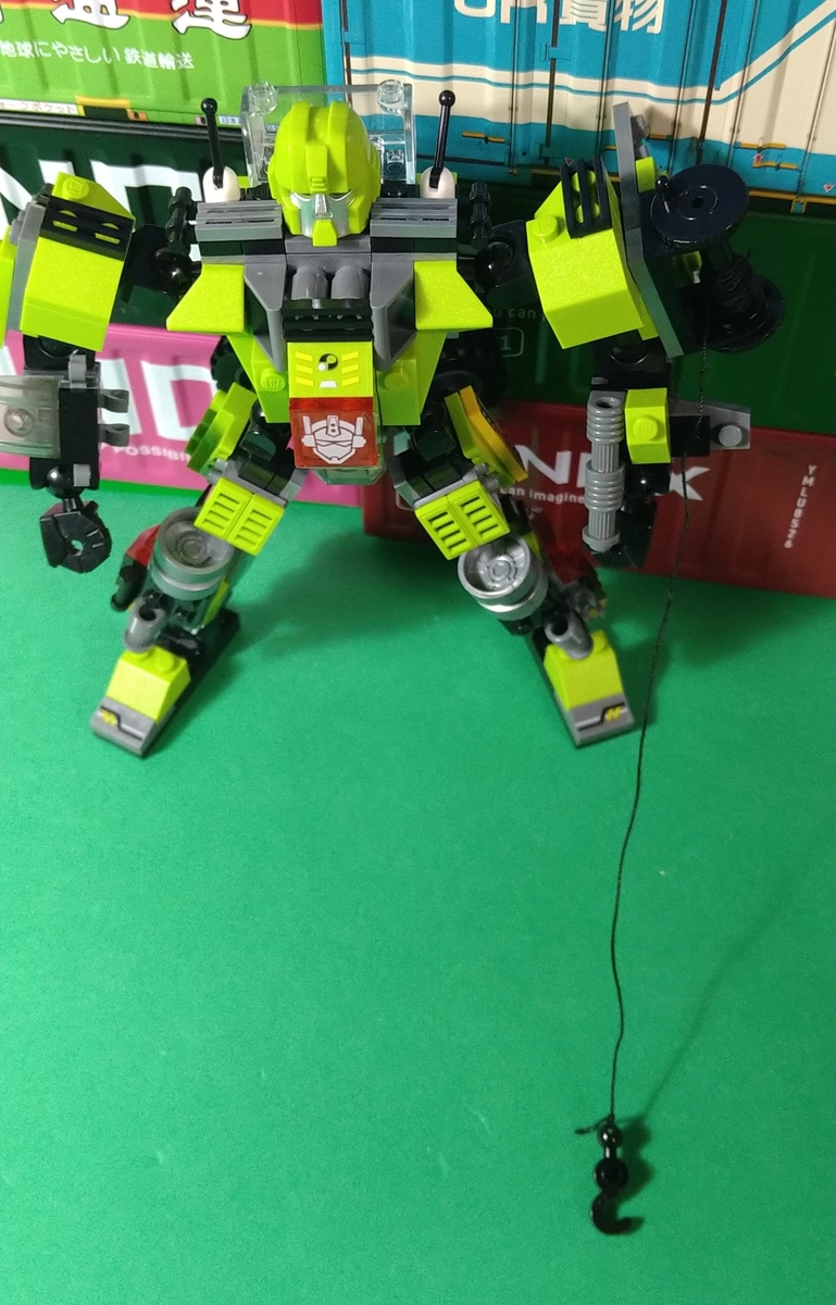 デバスター？いや違う LOZ社 変形合体ロボット ミニブロック