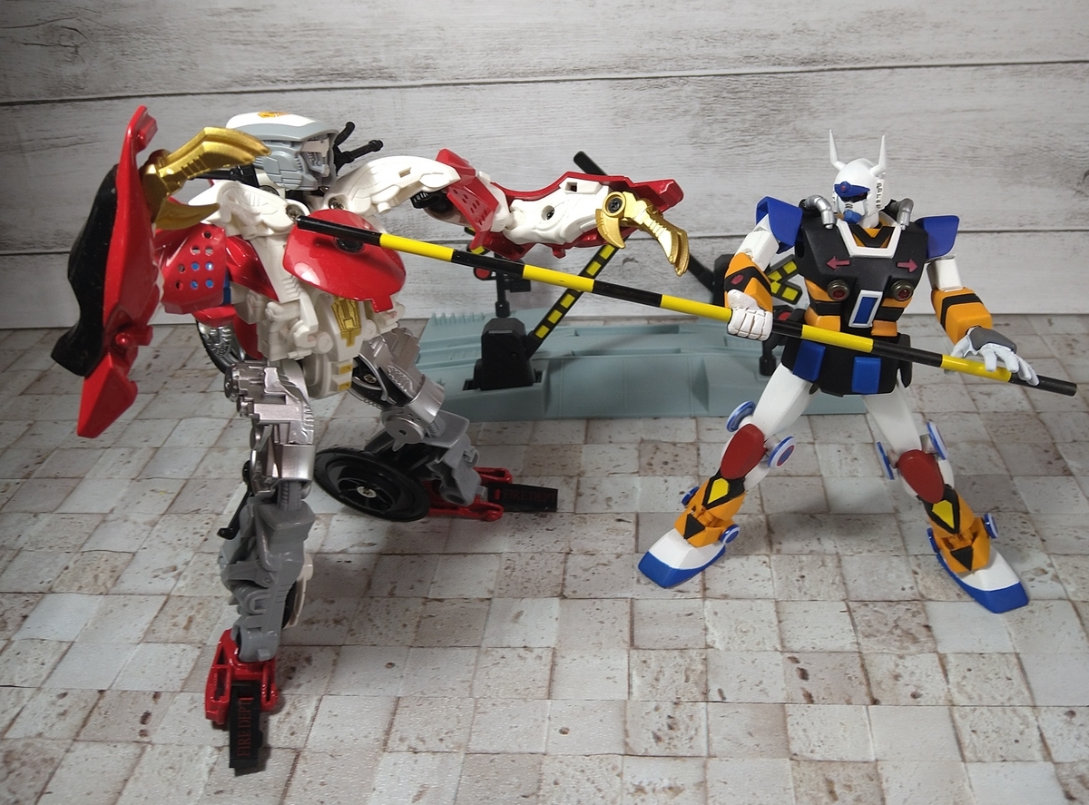 いるかうさぎヒートペン、プラモデル完成作品12 国鉄 ふみ切戦士