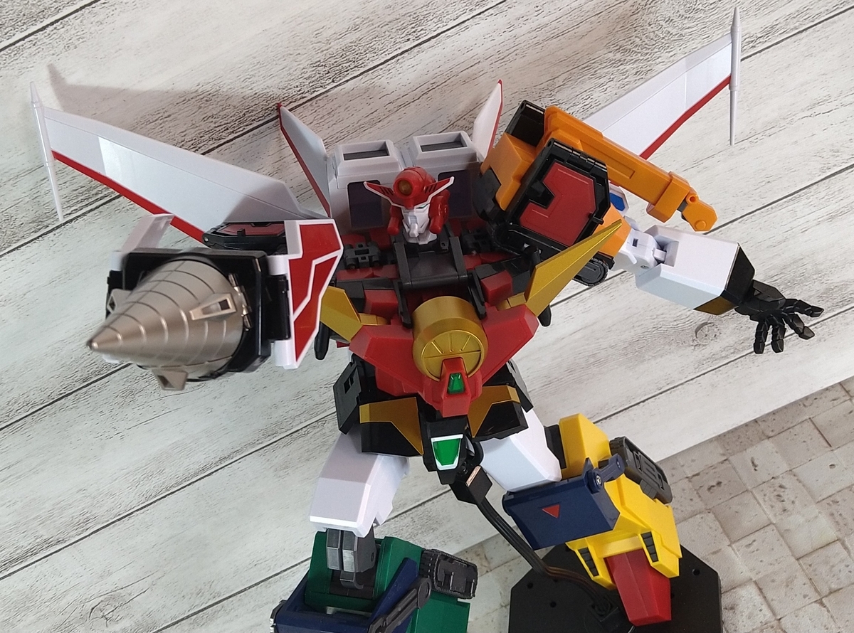 THE 合体 マイトガイン マイトカイザー ファイバード セット THE合体 マイトカイザー