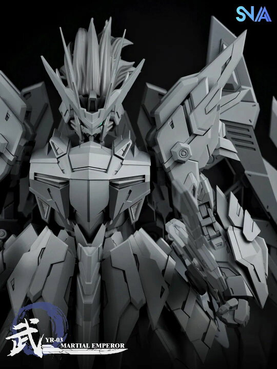 プラモデル1/100 武皇　完成品 Amazon.co.jp: HiPlay SNAA 武皇 YR03 皇者シリーズ 全高約220mm