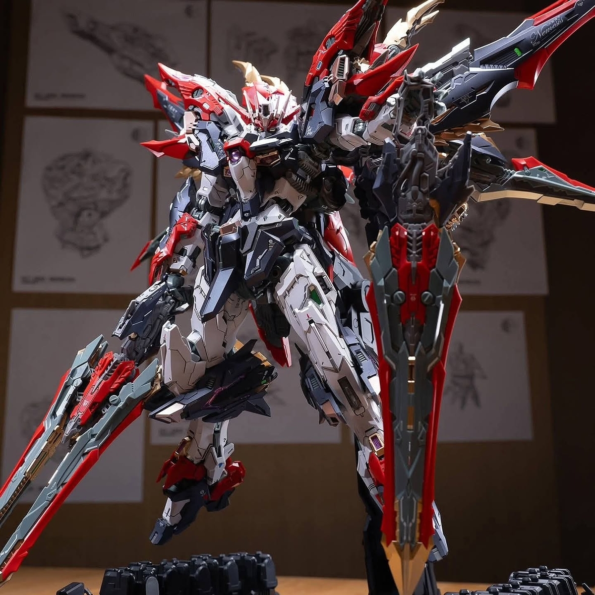 IN ERA+/無限新星 ネメシス NEMESIS 組立式プラモデル ヤバいのが出る!らしい 超ハイパーディテール!スパロボの敵