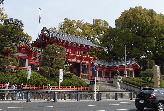 26■京都古写真②通天橋八坂神社西大谷御廟東寺4枚/明治前期