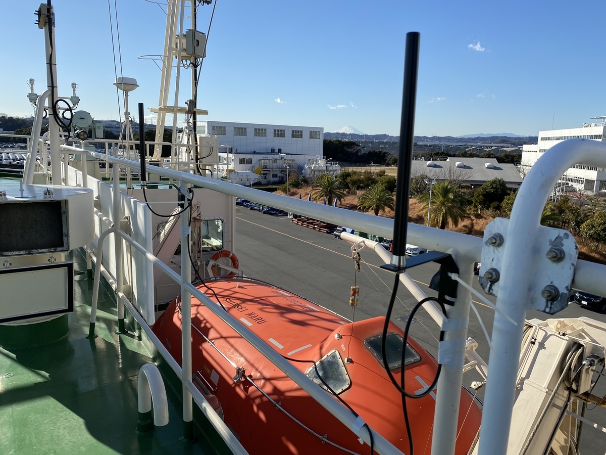 LTEアンテナ ボンディング 海上